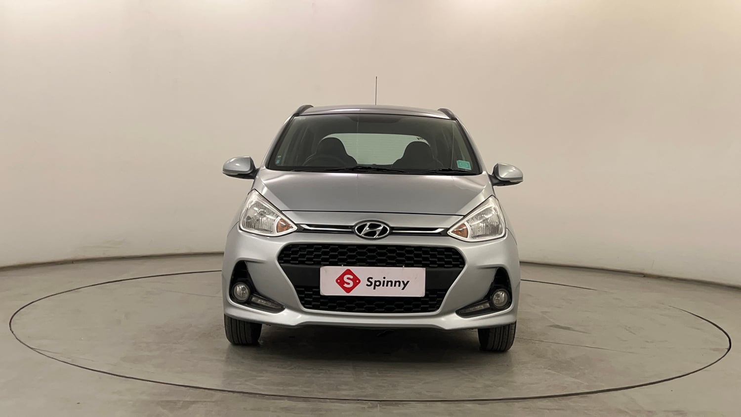 Used 2019 Hyundai Grand i10 Sportz 1.2 Kappa VTVT CNG (Outside Fitted) Cng Manual exterior FRONT VIEW
