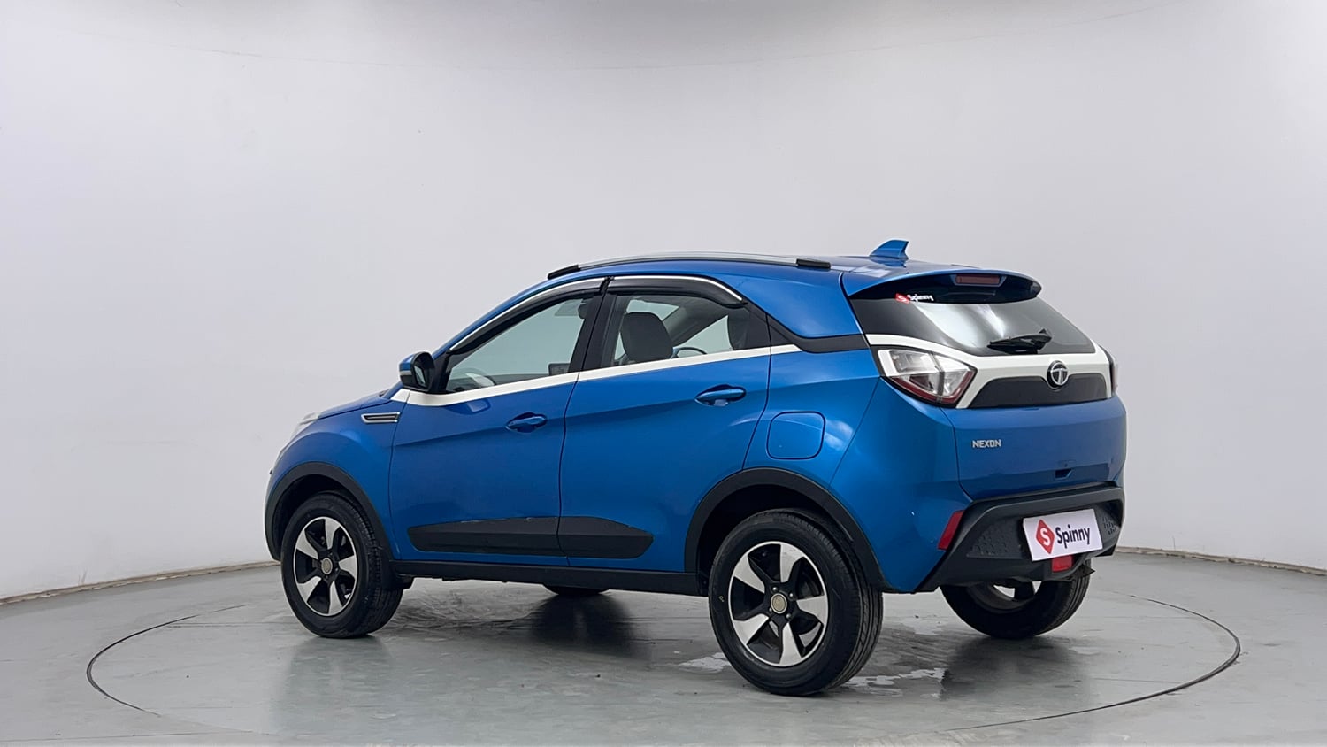 Used 2018 Tata Nexon XZ Plus Diesel Diesel Manual exterior LEFT REAR CORNER VIEW