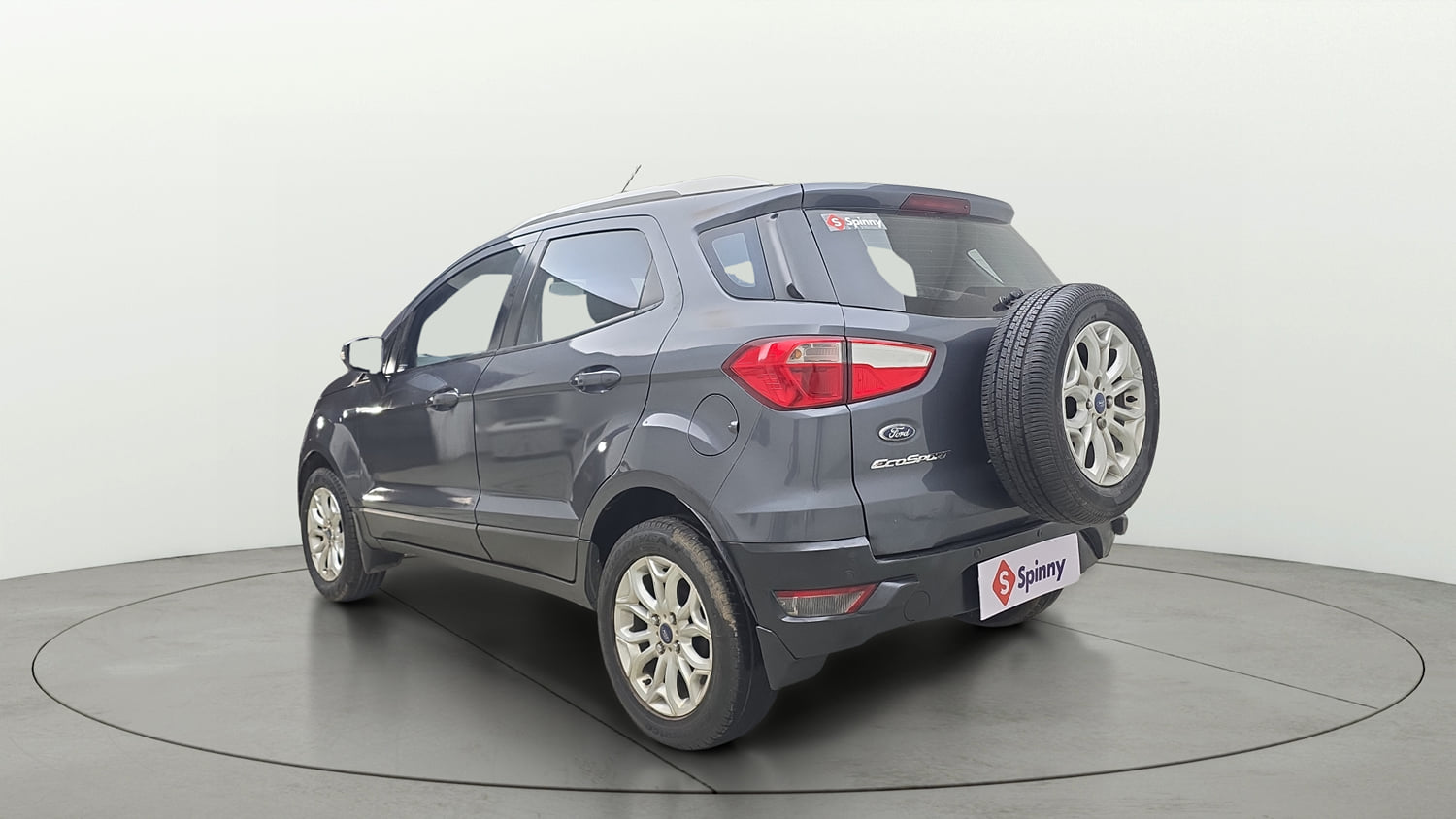 Used 2015 Ford EcoSport Titanium 1.5 TDCi Diesel Manual exterior LEFT REAR CORNER VIEW