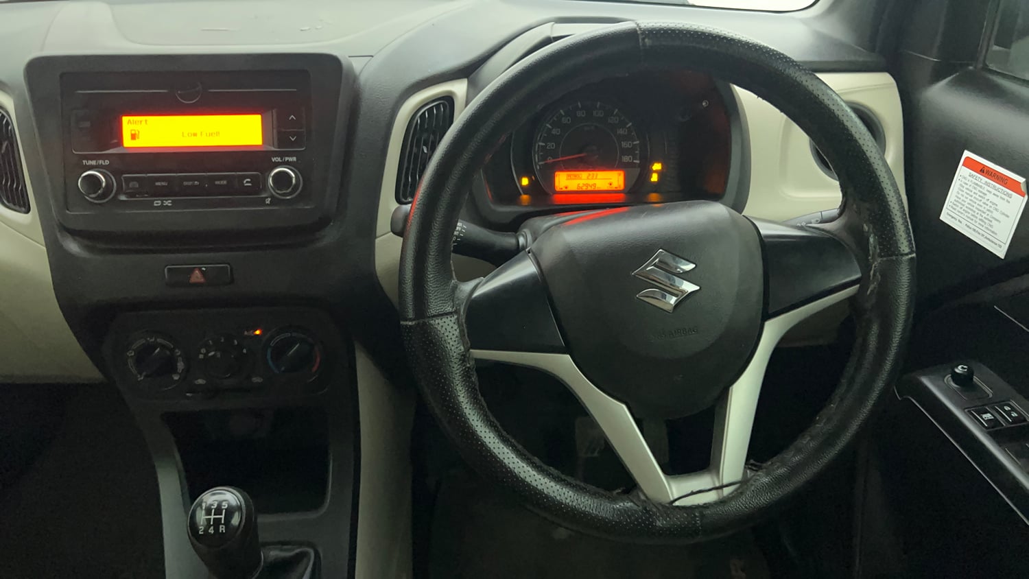 Used 2023 Maruti Suzuki Wagon R VXI 1.0 CNG Cng Manual interior STEERING VIEW