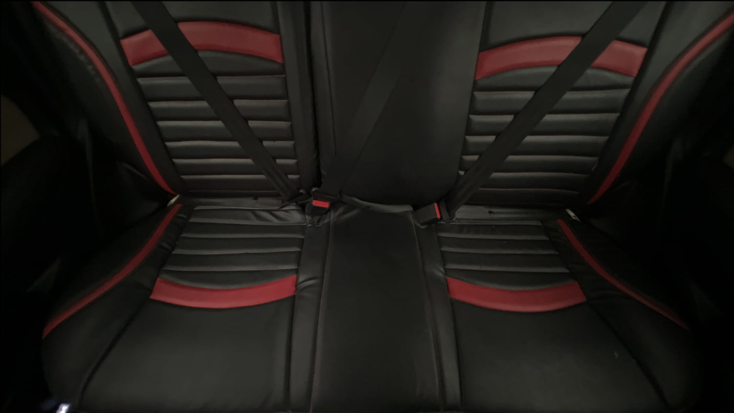 Used 2023 Toyota Glanza V AMT Petrol Automatic interior REAR SEAT CONDITION VIEW
