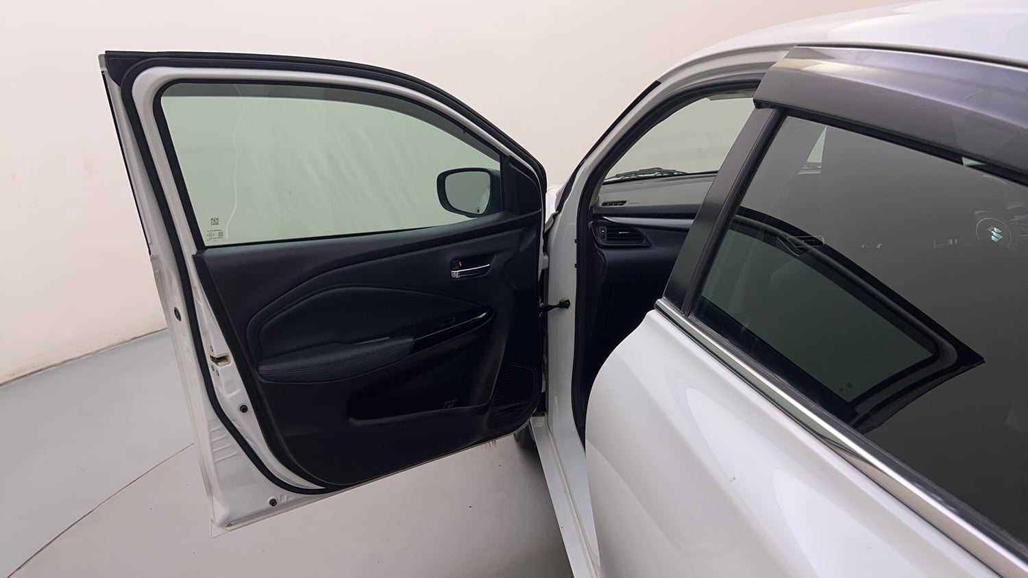 Used 2023 Maruti Suzuki Baleno Alpha AGS Petrol Automatic interior LEFT FRONT DOOR OPEN VIEW