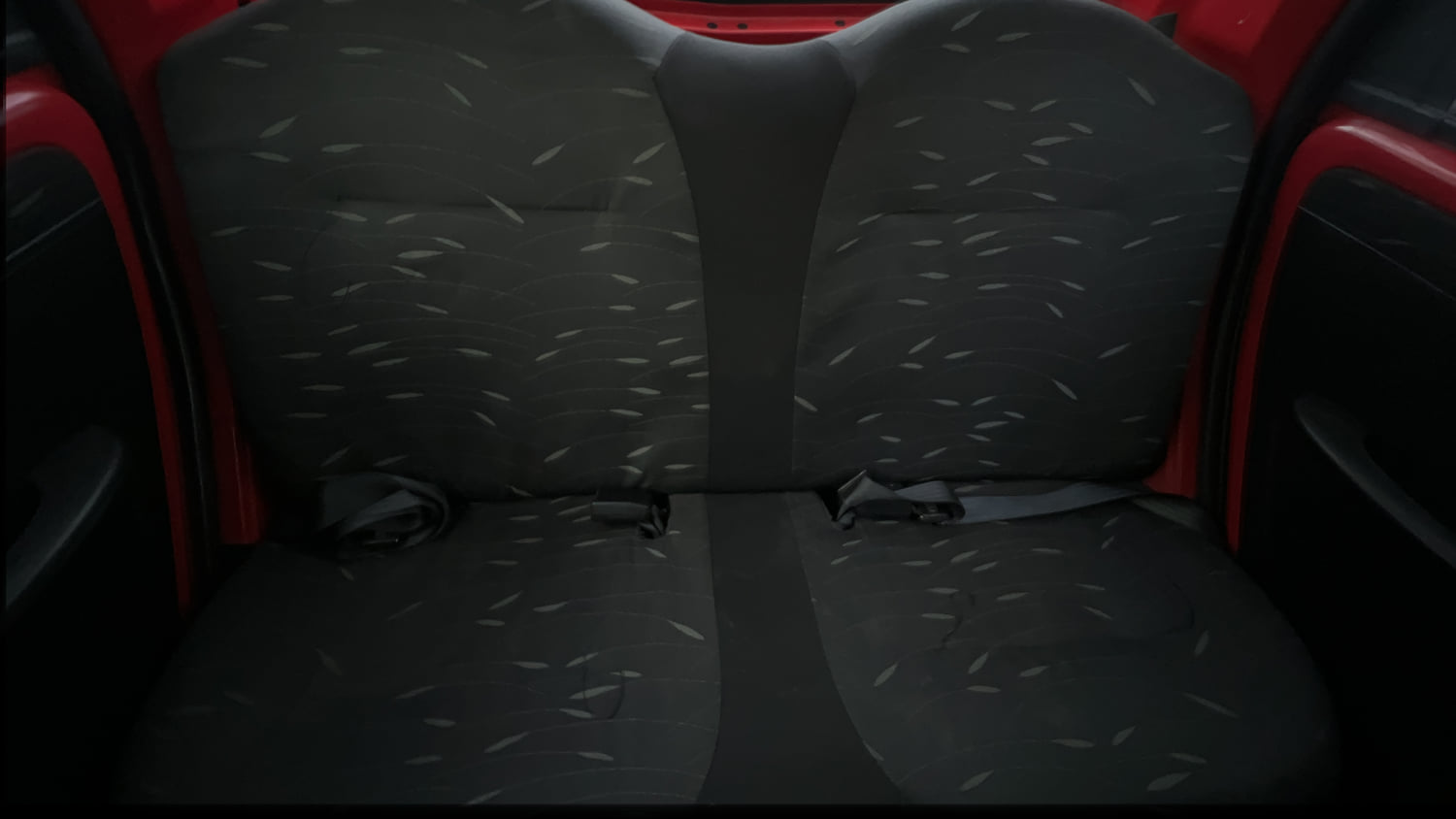 Used 2013 Tata Nano CX Petrol Manual interior REAR SEAT CONDITION VIEW
