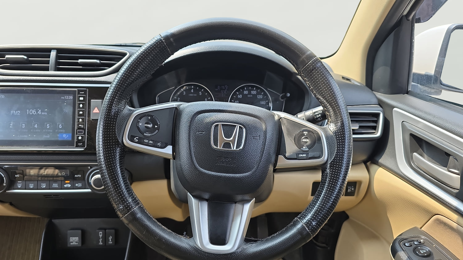 Used 2023 Honda Amaze VX 1.2 Petrol MT Petrol Manual interior STEERING VIEW