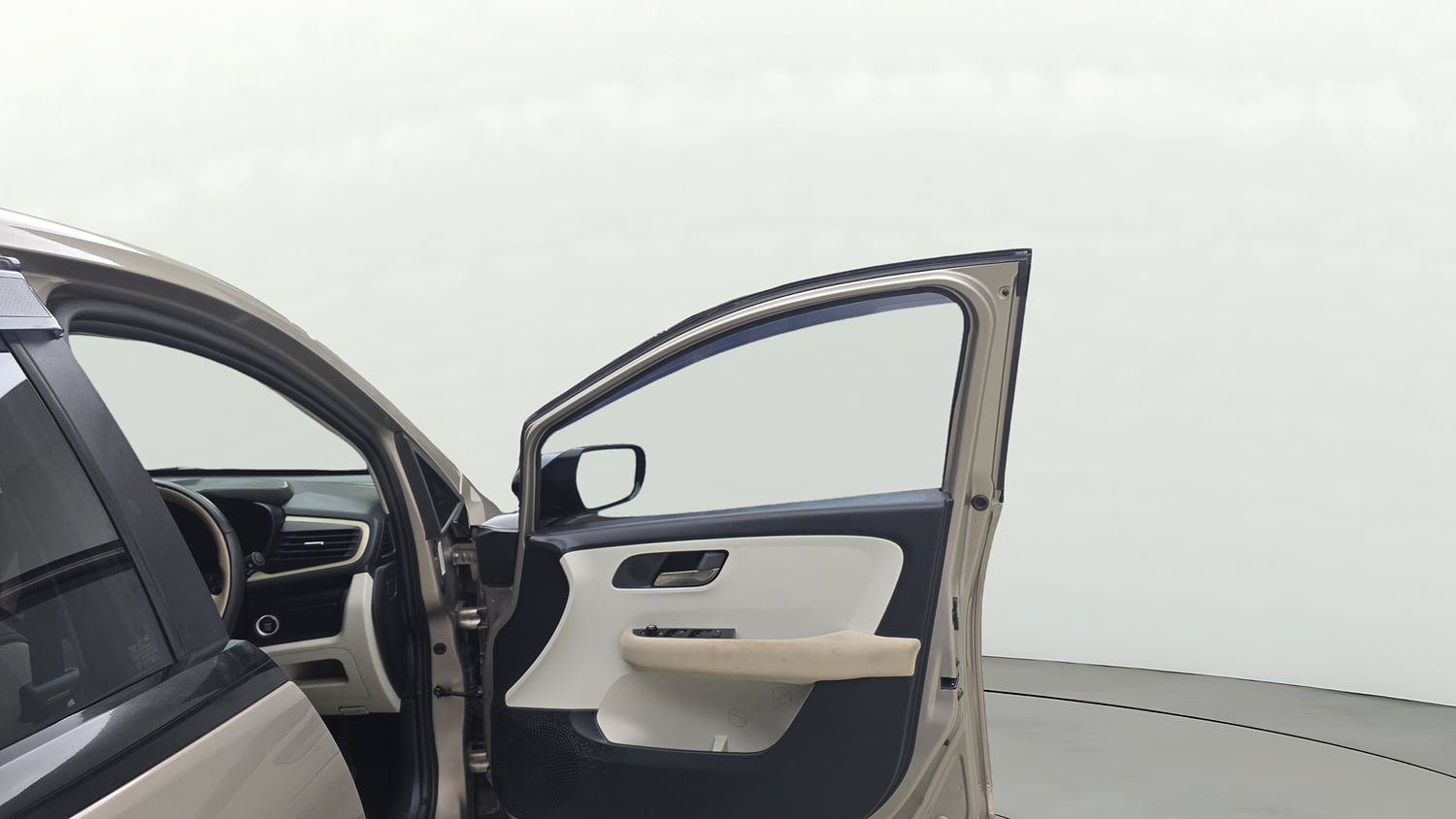 Used 2025 Tata Altroz Creative S Petrol 6DCT Petrol Automatic interior RIGHT FRONT DOOR OPEN VIEW