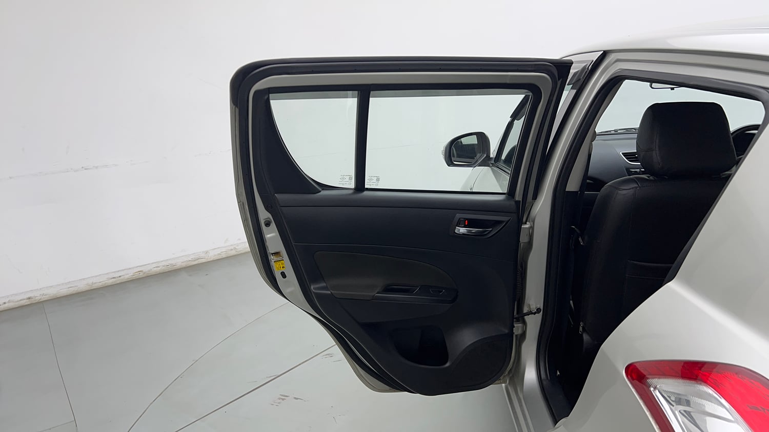 Used 2015 Maruti Suzuki Swift VXi Petrol Manual interior LEFT REAR DOOR OPEN VIEW
