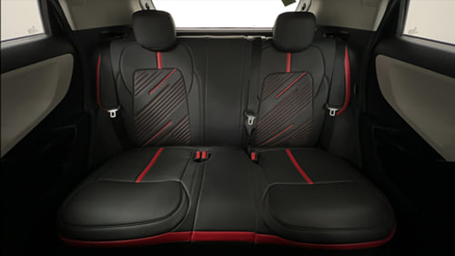 Used 2026 Tata Nexon Creative 1.2 iCNG 6MT Cng Manual interior REAR SEAT CONDITION VIEW