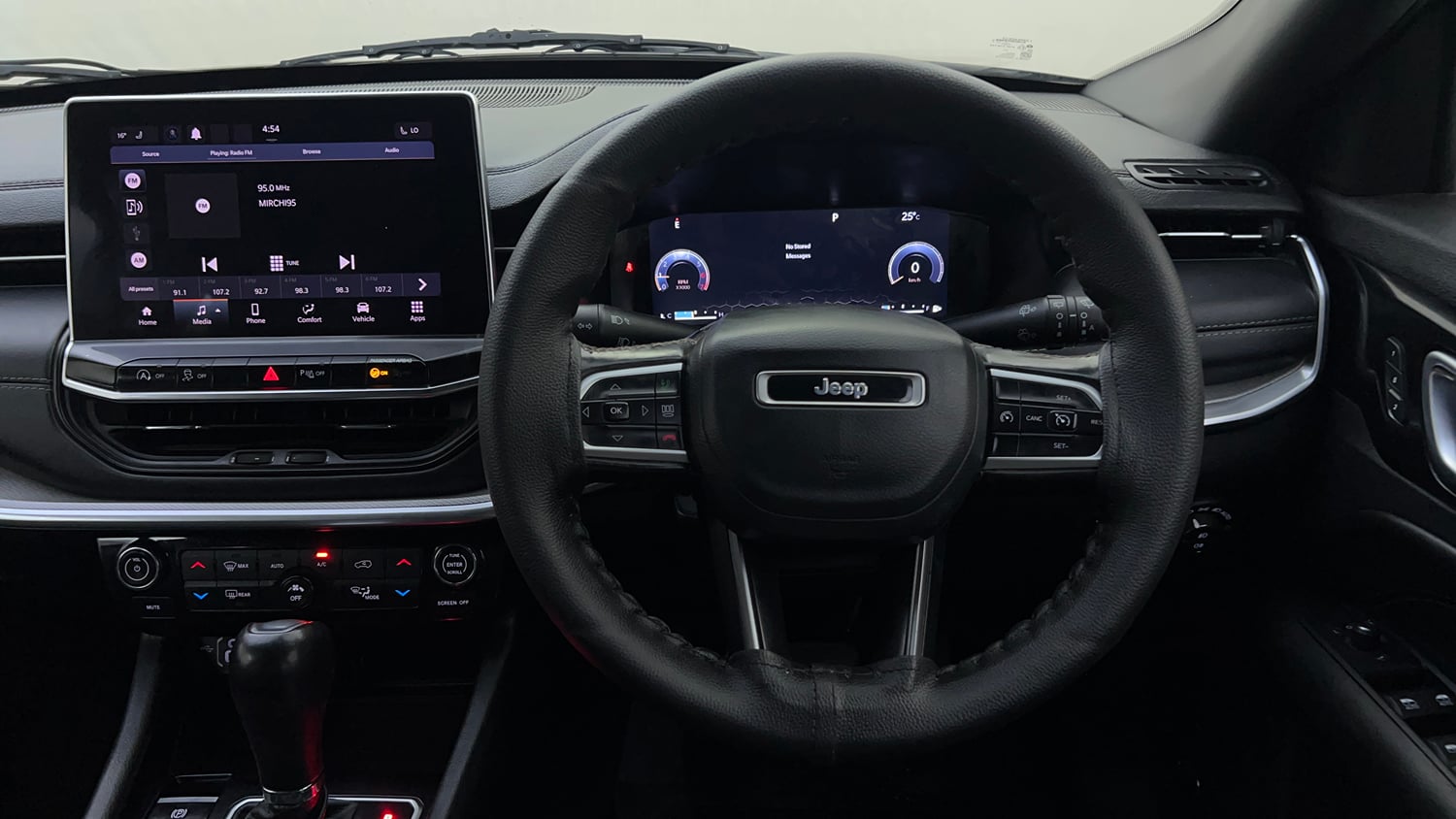 Used 2021 Jeep Compass Model S (O) 1.4 Petrol DCT Petrol Automatic interior STEERING VIEW
