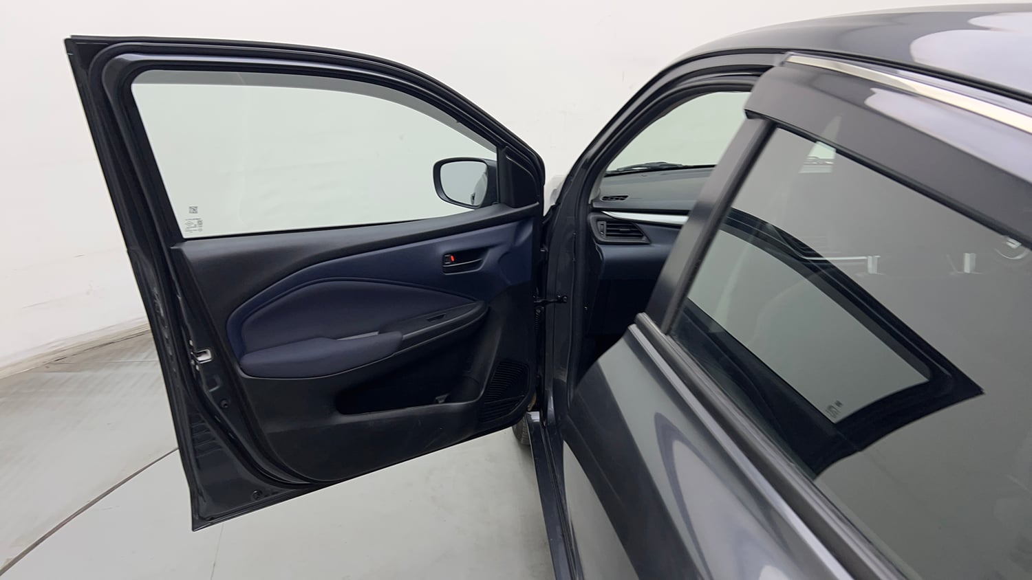 Used 2025 Maruti Suzuki Baleno Delta MT Petrol Manual interior LEFT FRONT DOOR OPEN VIEW