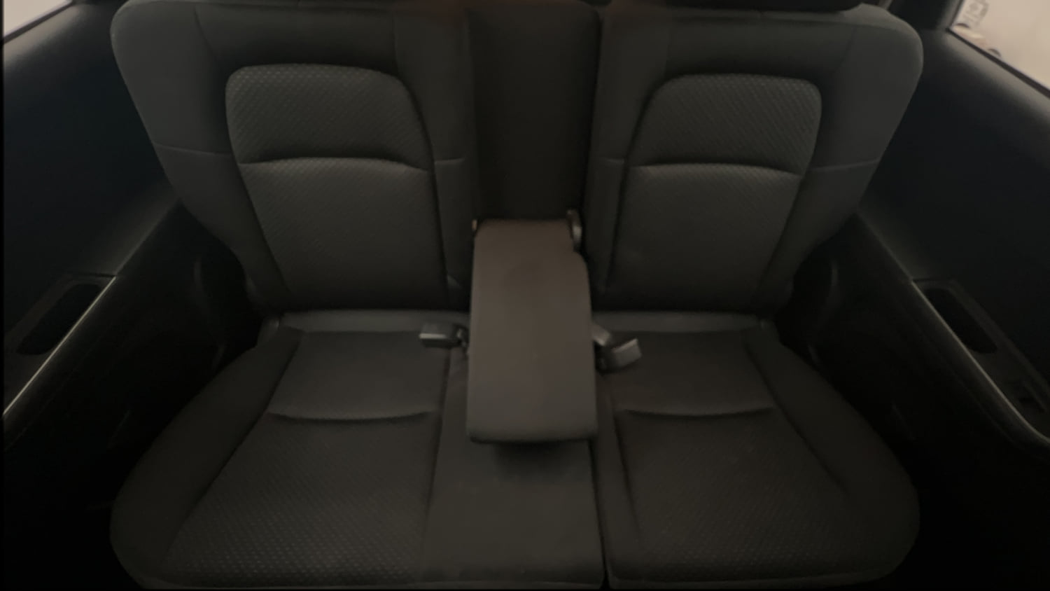 Used 2017 Honda BR-V V CVT Petrol Petrol Automatic interior REAR SEAT CONDITION VIEW