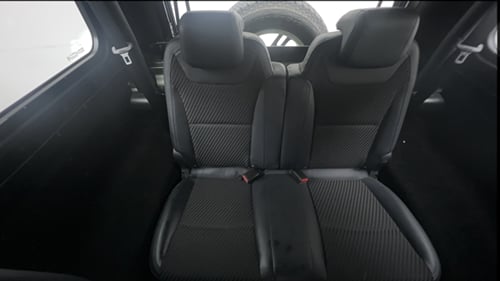 Used 2020 mahindra Thar LX Hard Top Petrol AT 4WD Petrol Automatic interior REAR SEAT CONDITION VIEW