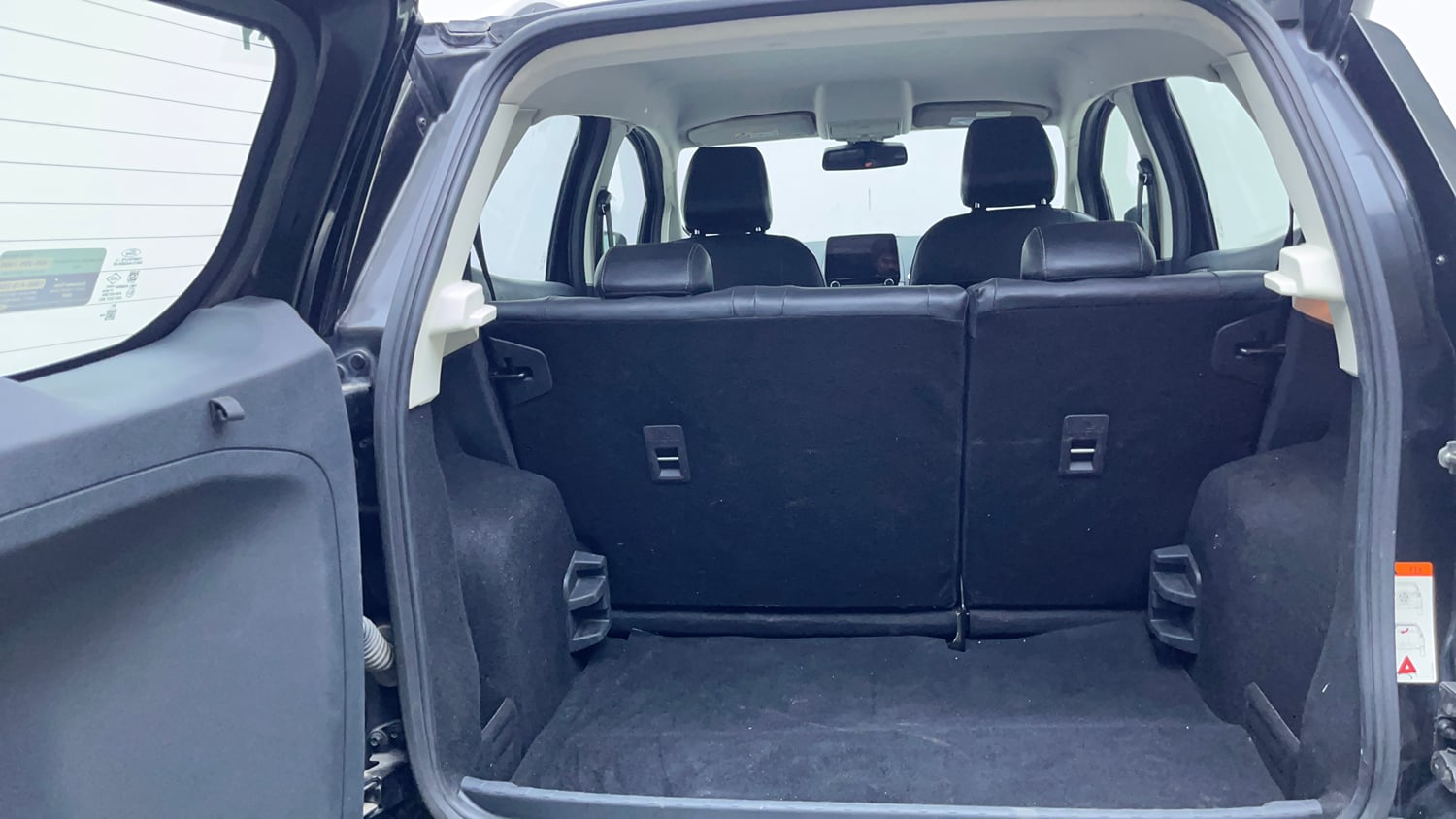 Used 2018 Ford EcoSport Titanium 1.5L TDCi Diesel Manual interior DICKY INSIDE VIEW