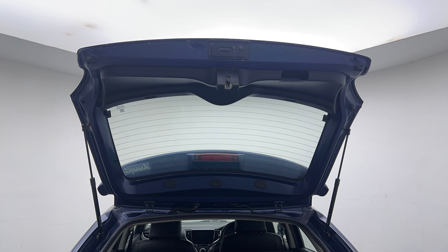 Used 2019 Maruti Suzuki Baleno Zeta 1.2 Petrol Manual interior DICKY DOOR OPEN VIEW