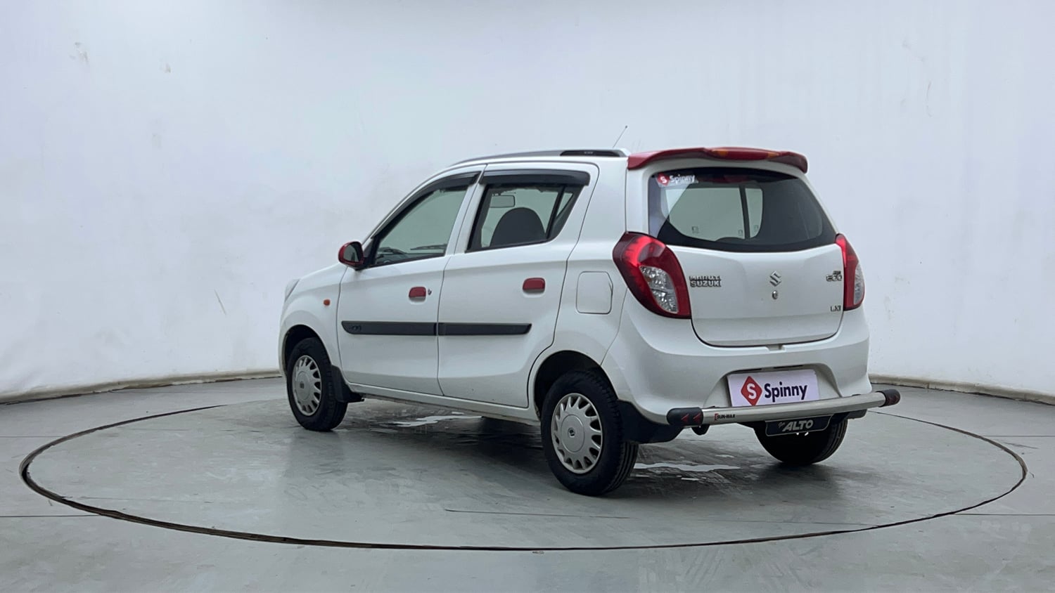 Used 2014 Maruti Suzuki Alto 800 Lxi Petrol Manual exterior LEFT REAR CORNER VIEW
