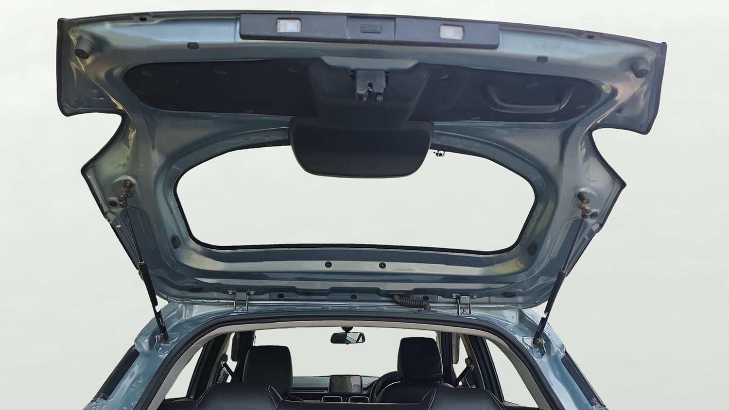 Used 2023 Tata Punch Accomplished MT Petrol Manual interior DICKY DOOR OPEN VIEW