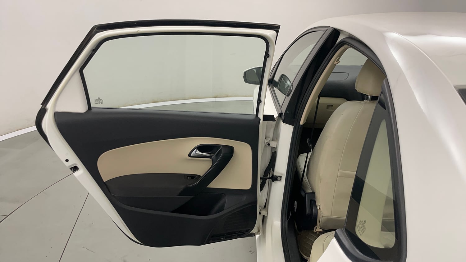 Used 2019 Skoda Rapid Ambition 1.6 MPI AT Petrol Automatic interior LEFT REAR DOOR OPEN VIEW