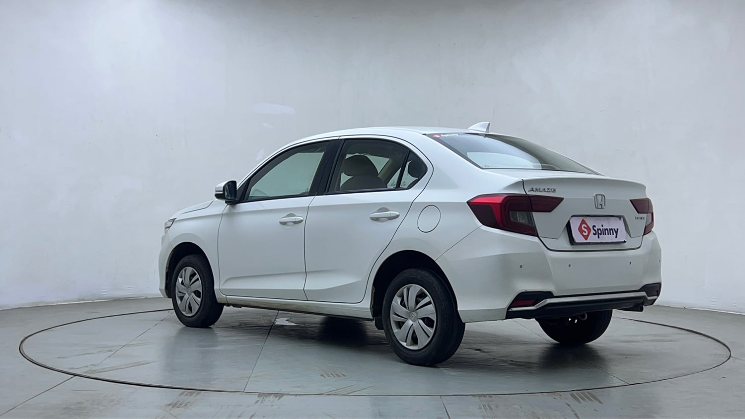 Used 2024 Honda Amaze S 1.2 Petrol CVT Petrol Automatic exterior LEFT REAR CORNER VIEW
