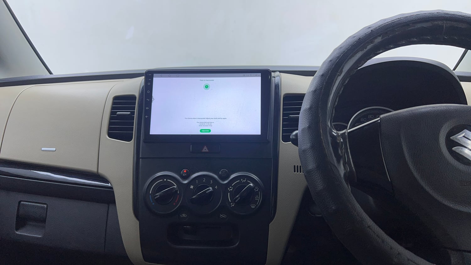 Used 2018 Maruti Suzuki Wagon R VXI+ (O) Petrol Manual interior MUSIC SYSTEM & AC CONTROL VIEW