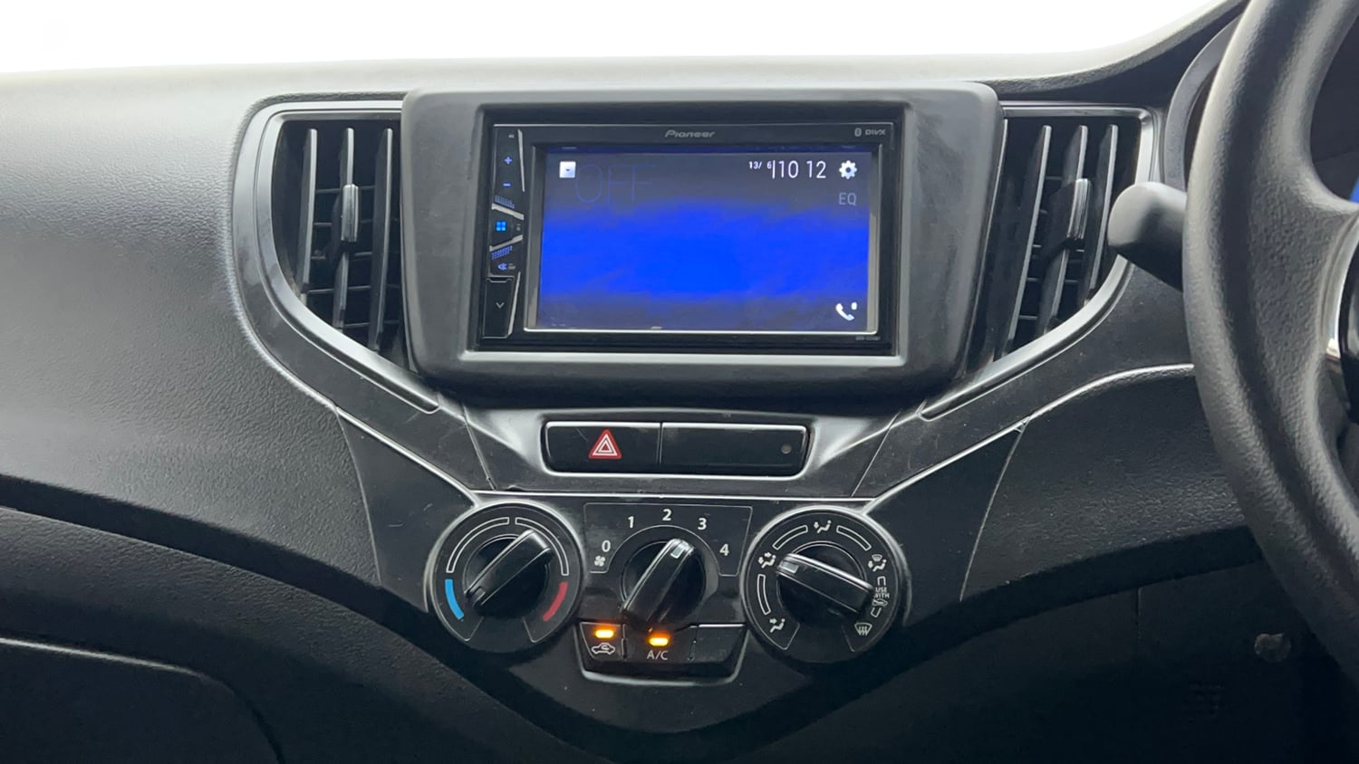 Used 2021 Maruti Suzuki Baleno Sigma Petrol Manual interior MUSIC SYSTEM & AC CONTROL VIEW