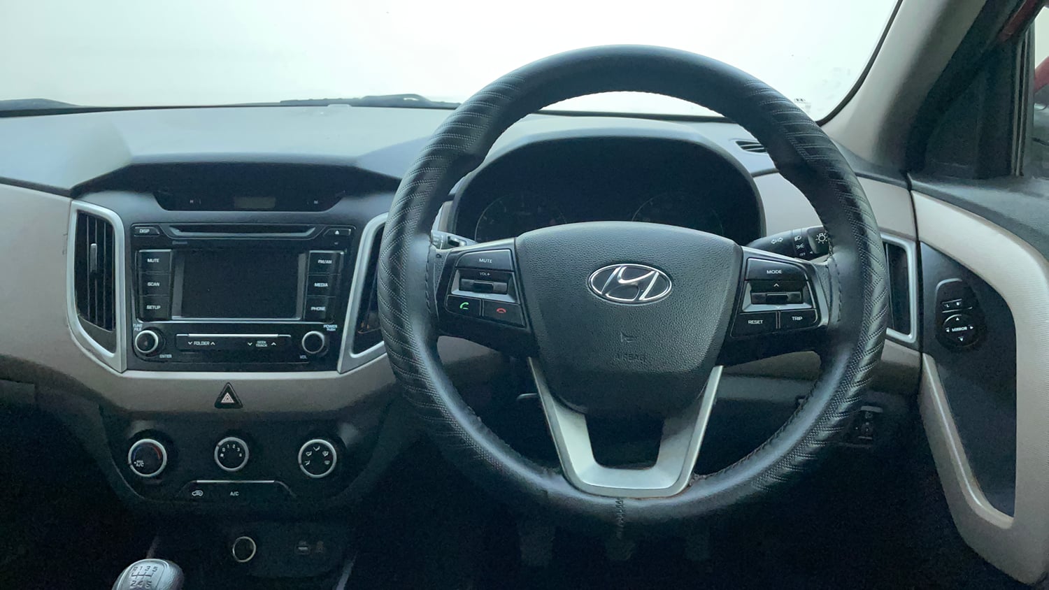 Used 2017 Hyundai Creta E Plus 1.6 Petrol Petrol Manual interior STEERING VIEW