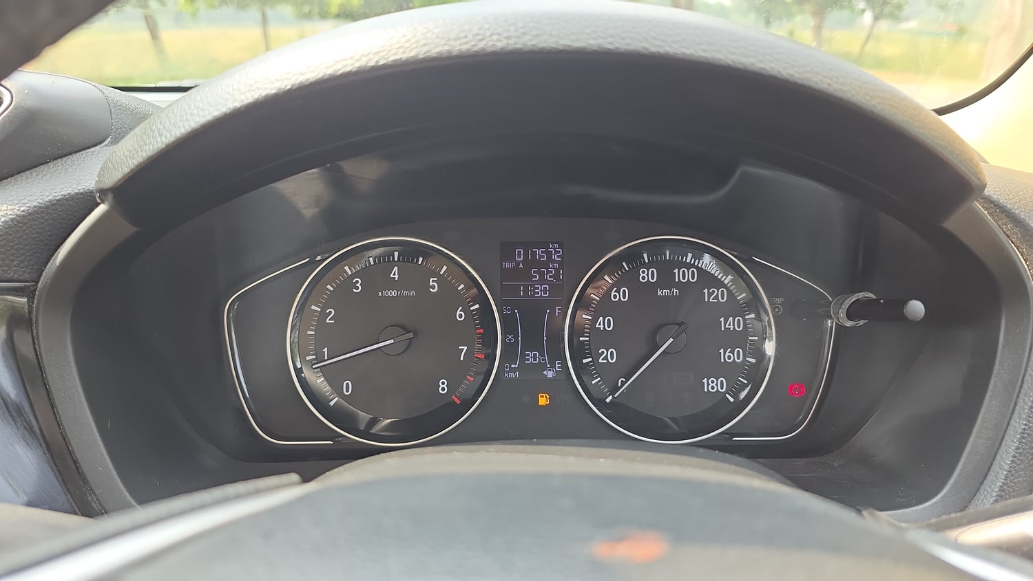 Used 2023 Honda Amaze VX 1.2 Petrol MT Petrol Manual interior CLUSTERMETER VIEW