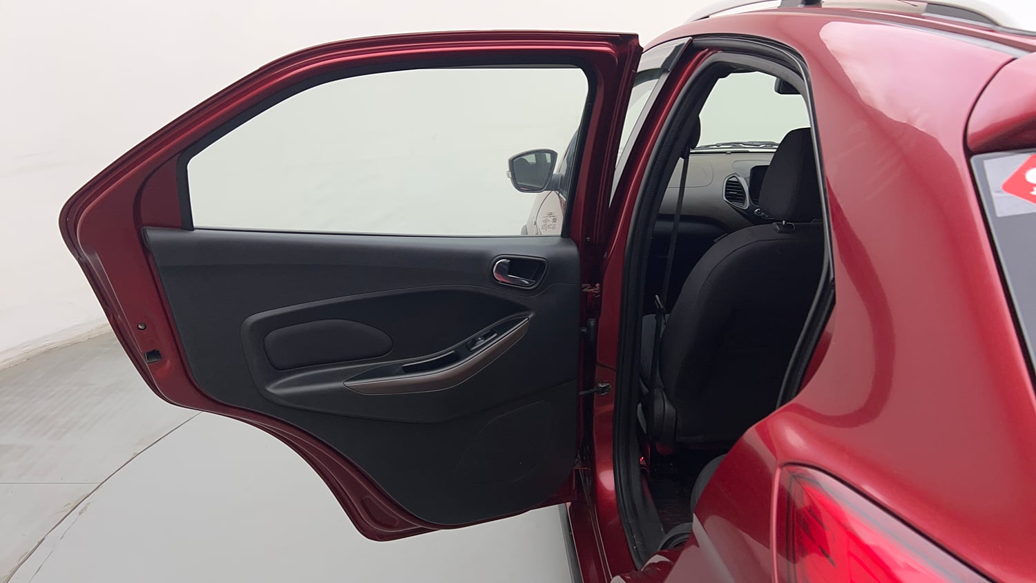 Used 2019 Ford Freestyle Titanium Plus 1.2 Ti-VCT Petrol Manual interior LEFT REAR DOOR OPEN VIEW