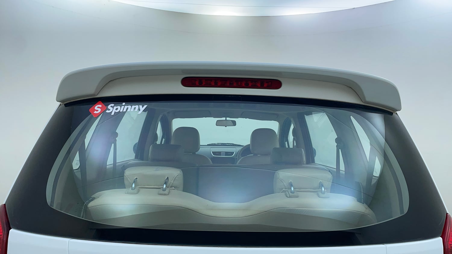 Used 2013 Maruti Suzuki Ertiga Vxi Petrol Manual exterior BACK WINDSHIELD VIEW
