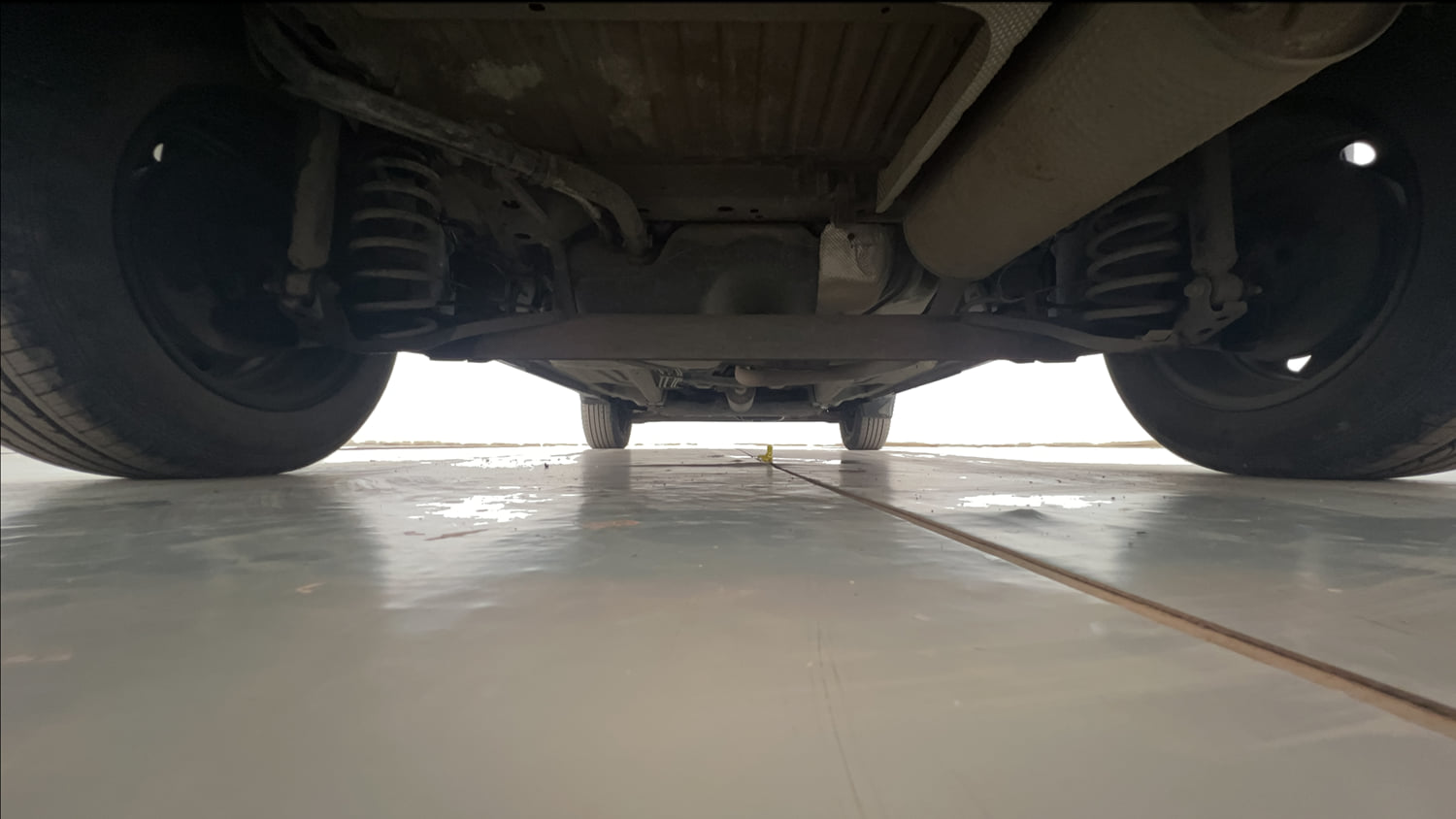 Used 2018 Ford EcoSport Trend 1.5L Ti-VCT Petrol Manual extra REAR UNDERBODY VIEW (TAKEN FROM REAR)