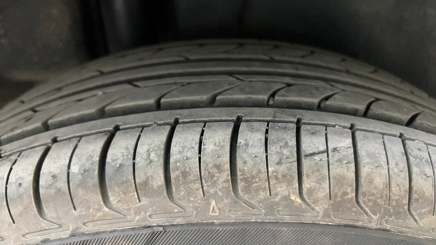 Used 2022 Maruti Suzuki Ciaz Zeta 1.5 Petrol Manual tyres RIGHT REAR TYRE TREAD VIEW