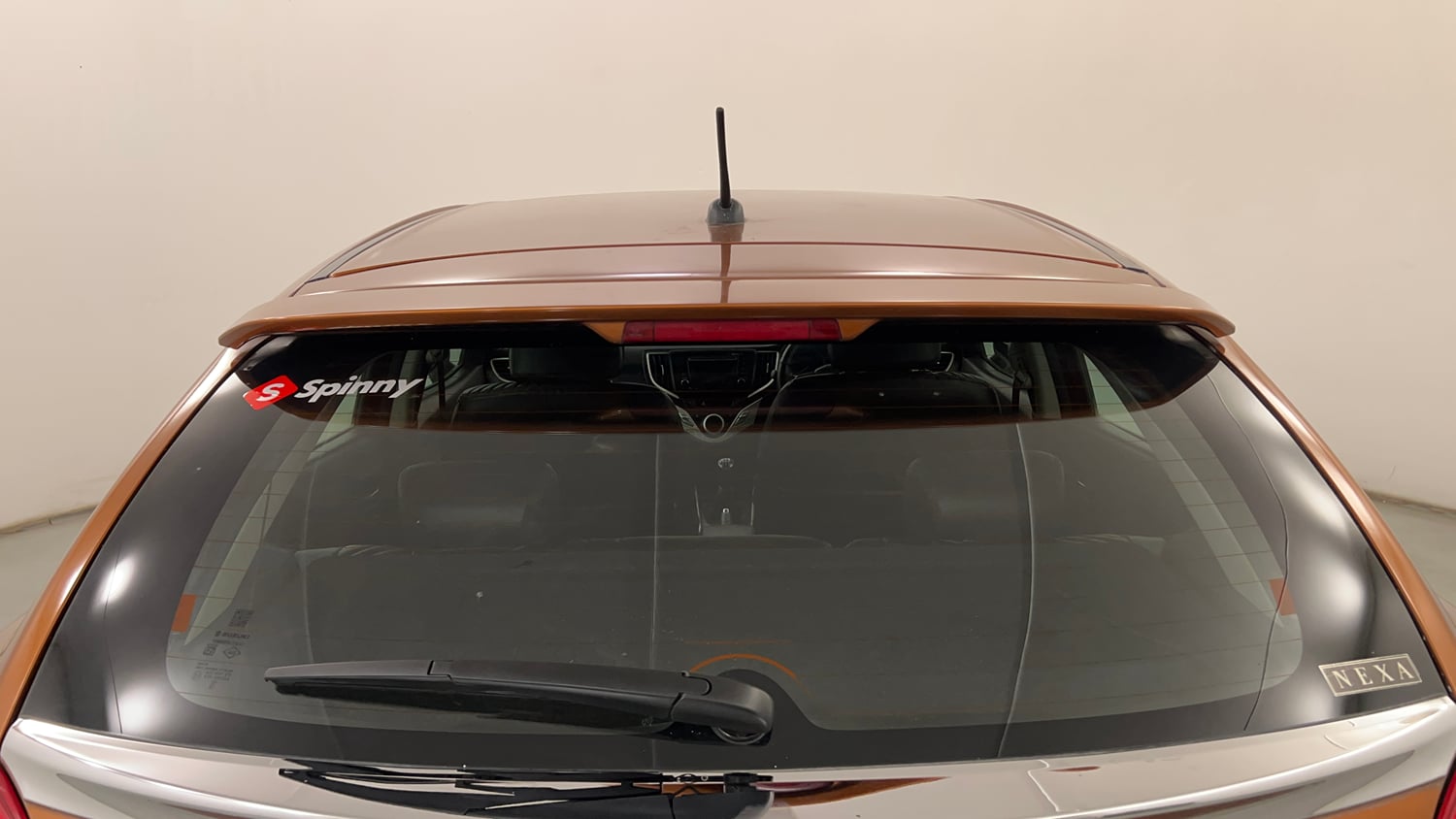 Used 2017 Maruti Suzuki Baleno Zeta 1.2 Petrol Manual exterior BACK WINDSHIELD VIEW