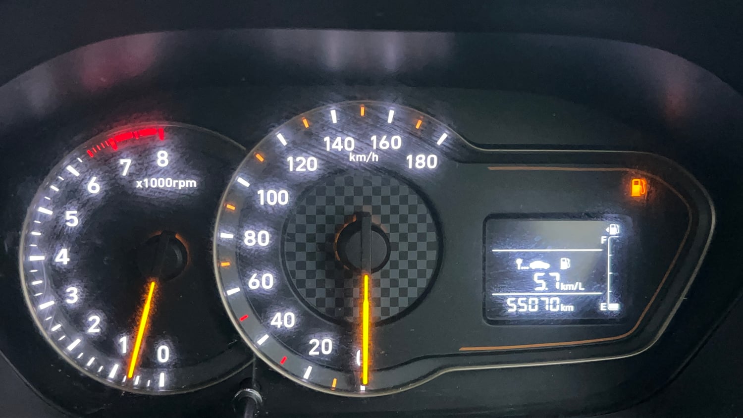 Used 2019 Hyundai Santro Era Executive Petrol Manual interior CLUSTERMETER VIEW