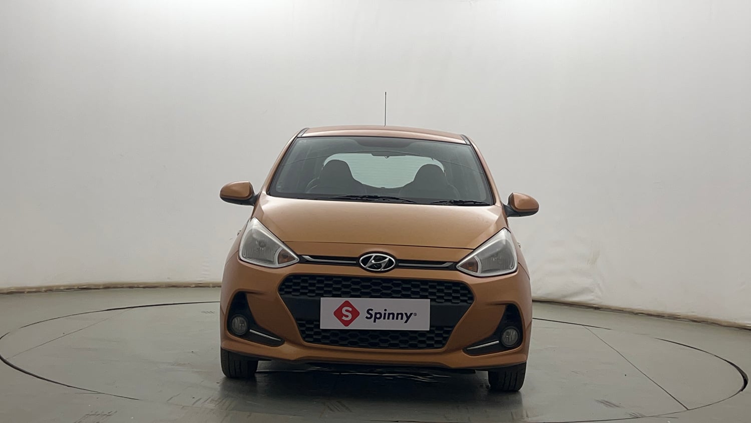 Used 2017 Hyundai Grand i10 Sportz 1.2 Kappa VTVT Petrol Manual exterior FRONT VIEW