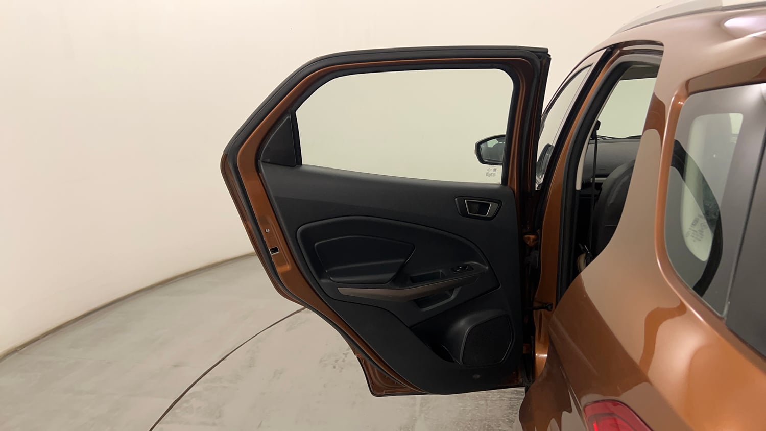 Used 2019 Ford EcoSport Titanium 1.5L TDCi Diesel Manual interior LEFT REAR DOOR OPEN VIEW