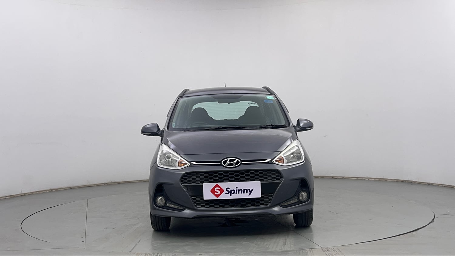 Used 2019 Hyundai Grand i10 Sportz 1.2 Kappa VTVT Petrol Manual exterior FRONT VIEW