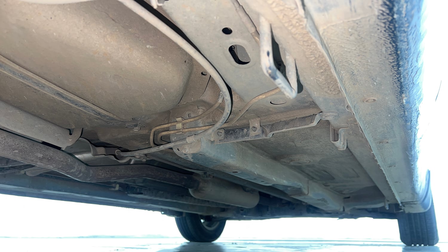 Used 2021 Maruti Suzuki Ciaz Zeta 1.5 Petrol Manual extra REAR RIGHT UNDERBODY VIEW