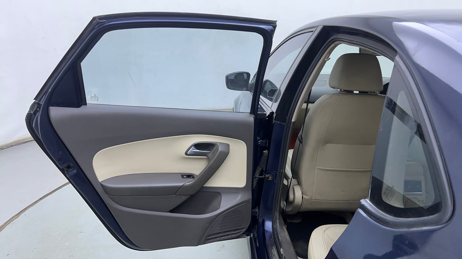 Used 2015 Volkswagen Vento Highline Diesel Diesel Manual interior LEFT REAR DOOR OPEN VIEW