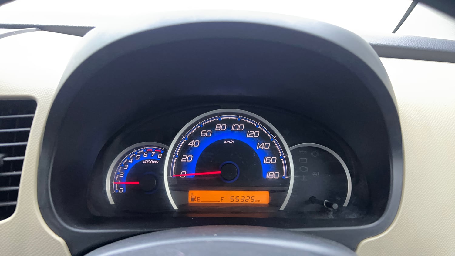 Used 2018 Maruti Suzuki Wagon R VXI+ (O) Petrol Manual interior CLUSTERMETER VIEW