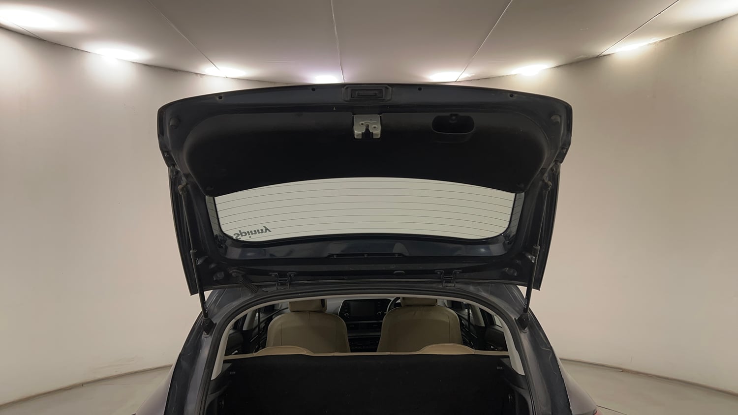 Used 2023 Hyundai i20 Sportz 1.2 IVT Petrol Automatic interior DICKY DOOR OPEN VIEW