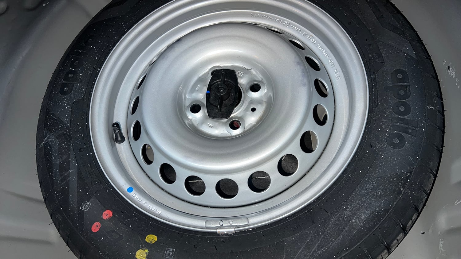 Used 2023 Maruti Suzuki Baleno Sigma MT Petrol Manual tyres SPARE TYRE VIEW