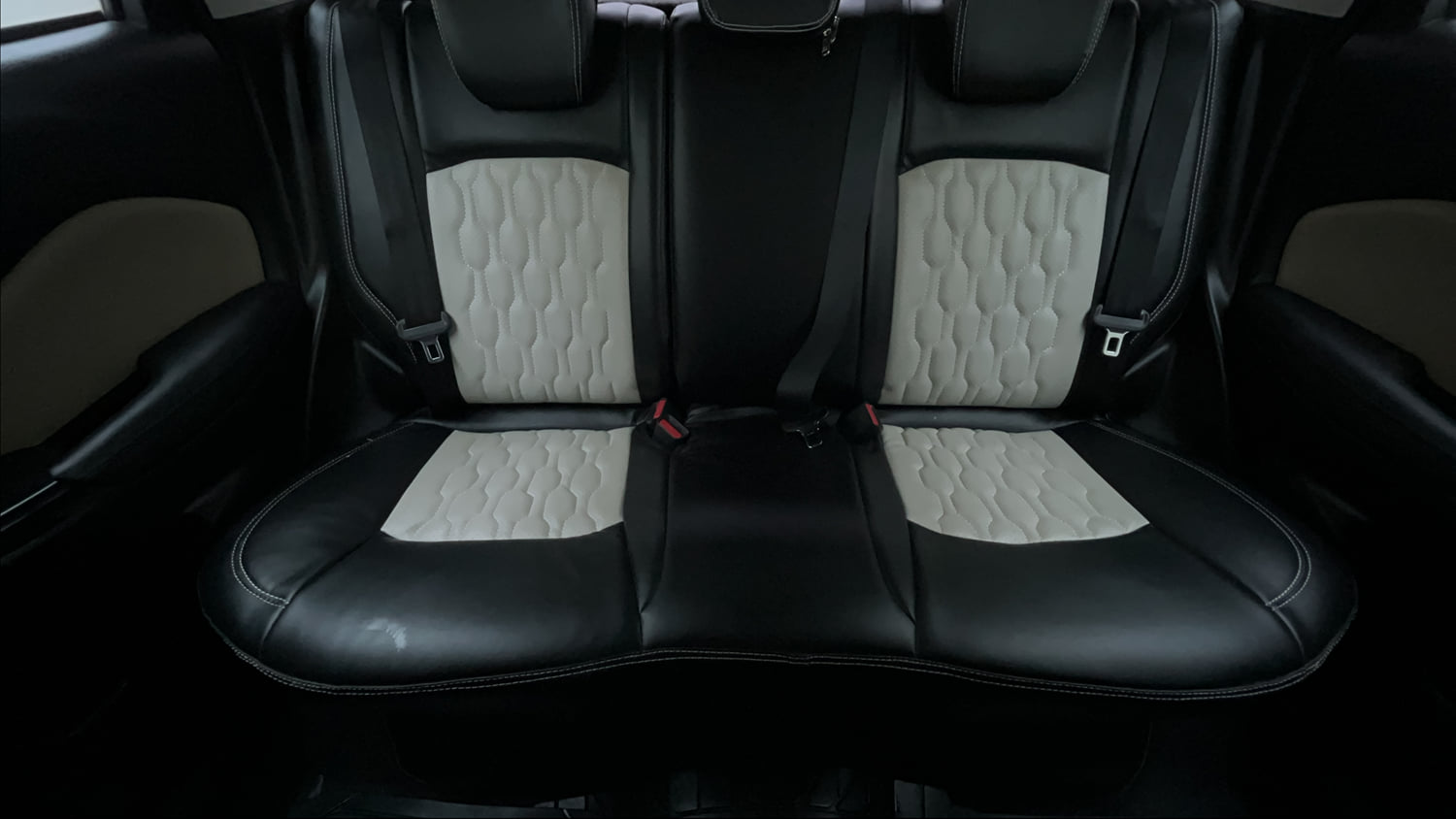 Used 2024 Toyota Glanza V Petrol Manual interior REAR SEAT CONDITION VIEW
