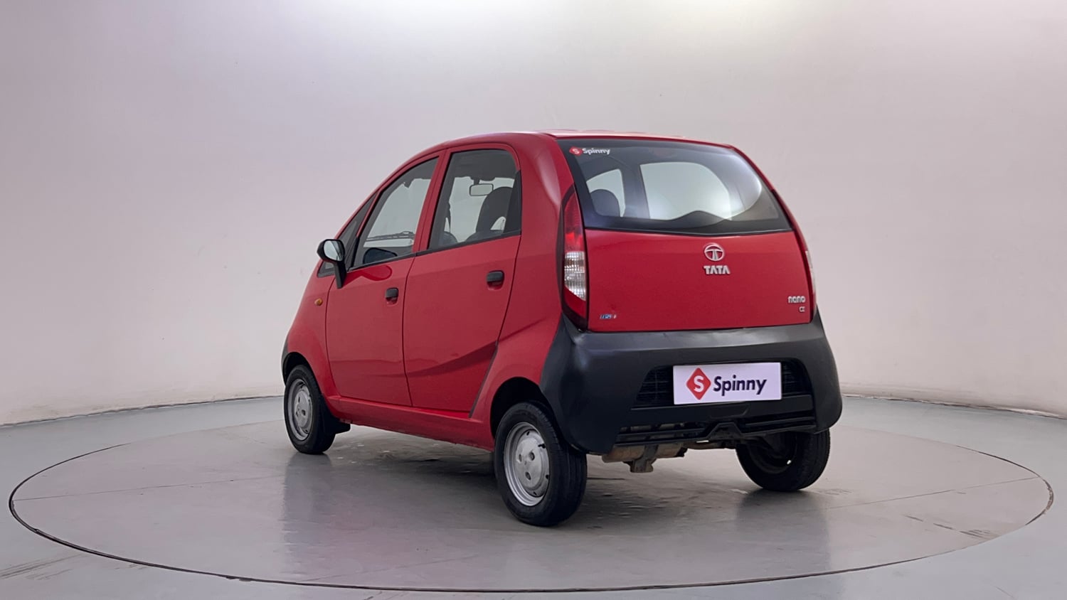 Used 2013 Tata Nano CX Petrol Manual exterior LEFT REAR CORNER VIEW