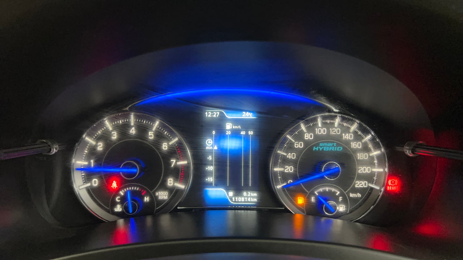 Used 2022 Maruti Suzuki Ciaz Zeta 1.5 Petrol Manual interior CLUSTERMETER VIEW