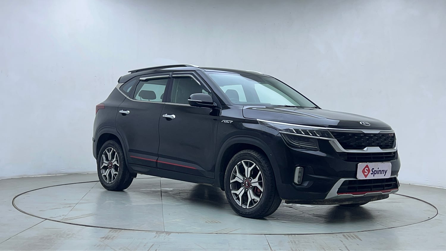 Used 2020 kia Seltos GTX DCT 1.4 Petrol Automatic exterior RIGHT FRONT CORNER VIEW