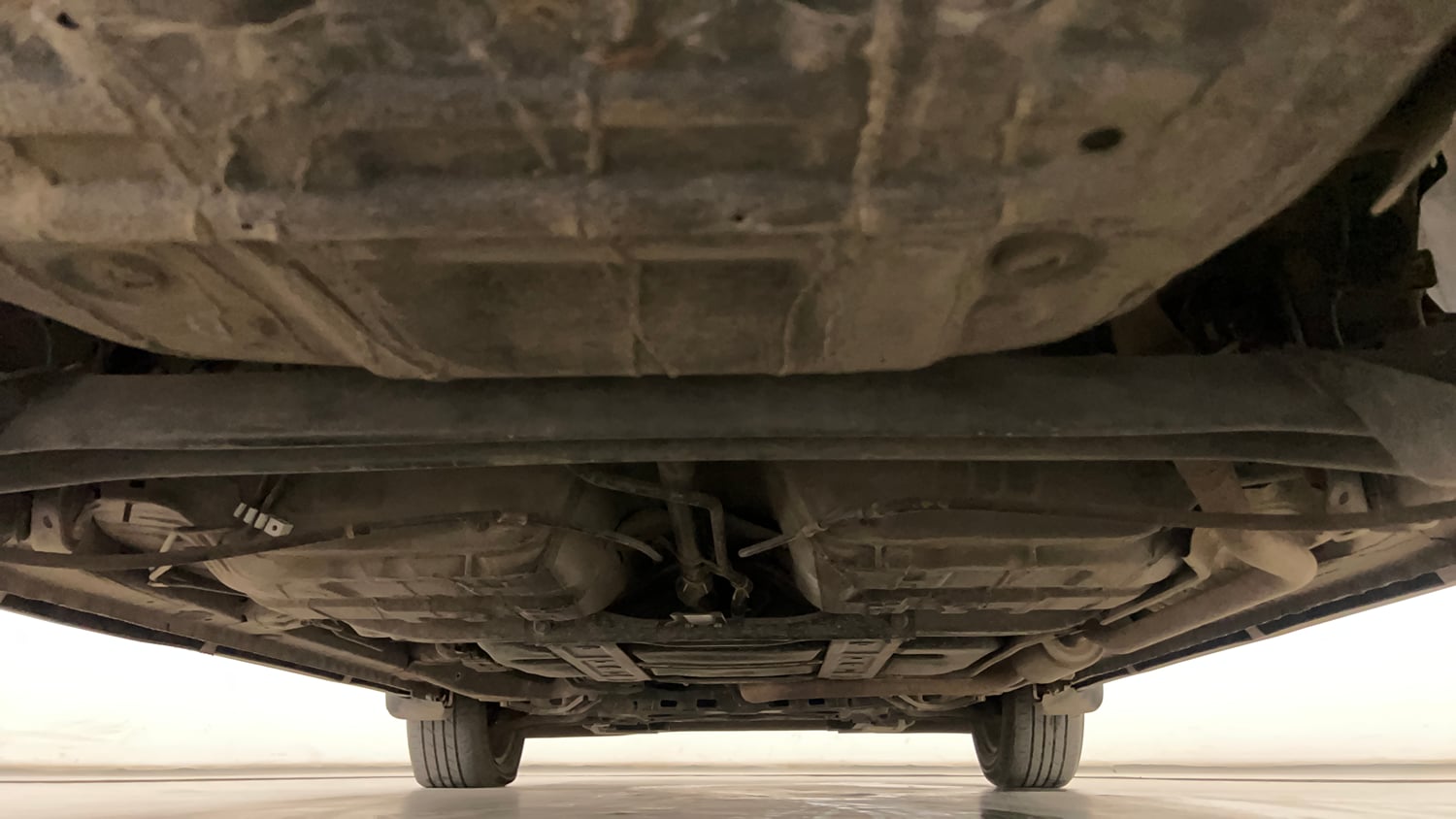 Used 2017 Honda WR-V S MT Petrol Petrol Manual extra REAR UNDERBODY VIEW (TAKEN FROM REAR)