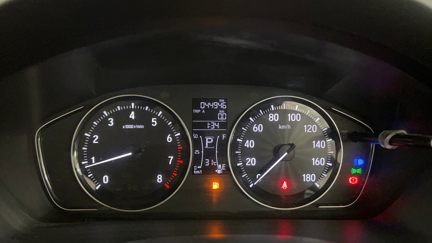 Used 2022 Honda Amaze VX CVT 1.2 Petrol Petrol Automatic interior CLUSTERMETER VIEW