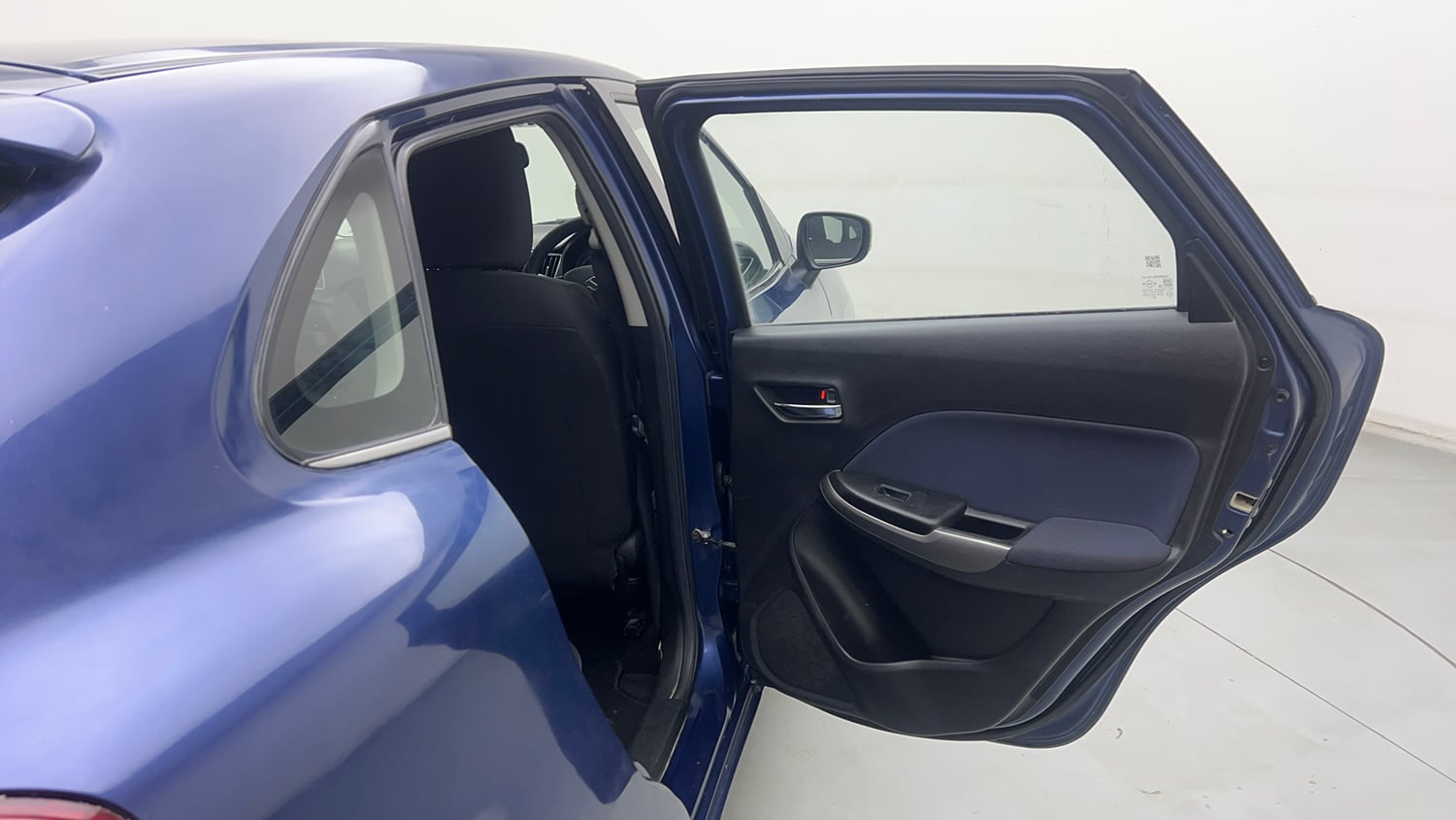 Used 2019 Maruti Suzuki Baleno Zeta Automatic Petrol Automatic interior RIGHT REAR DOOR OPEN VIEW