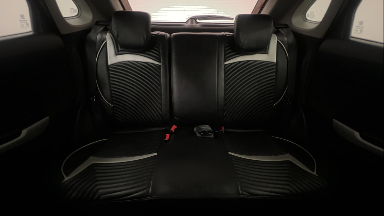 Used 2017 Maruti Suzuki Baleno Zeta 1.2 Petrol Manual interior REAR SEAT CONDITION VIEW