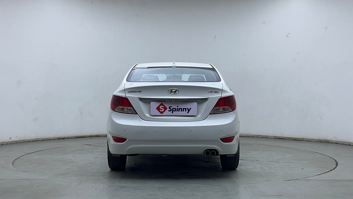 Used 2015 Hyundai Verna Fluidic 1.6 VTVT SX Petrol Manual exterior BACK VIEW