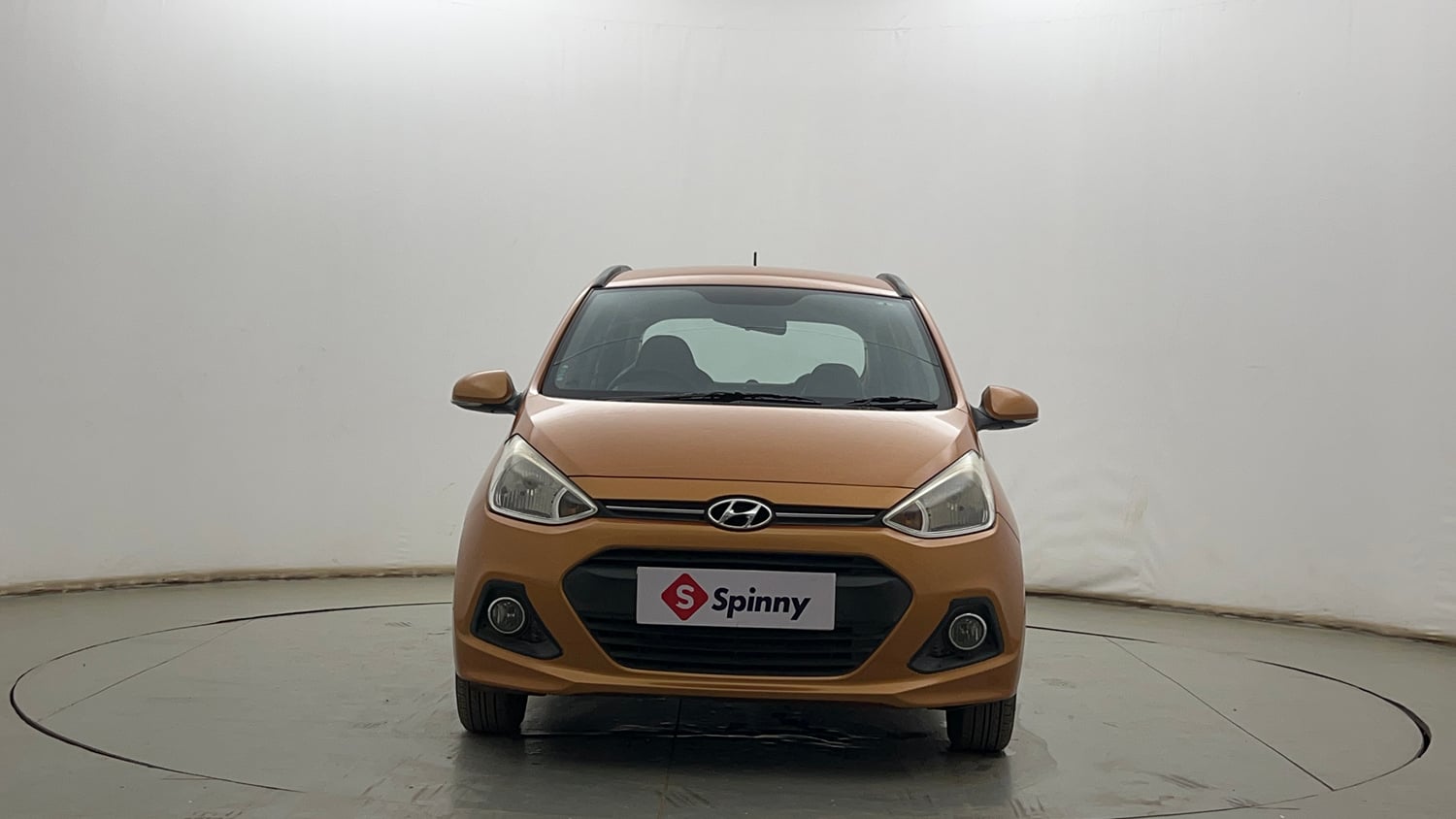 Used 2014 Hyundai Grand i10 Sportz 1.2 Kappa VTVT Petrol Manual exterior FRONT VIEW