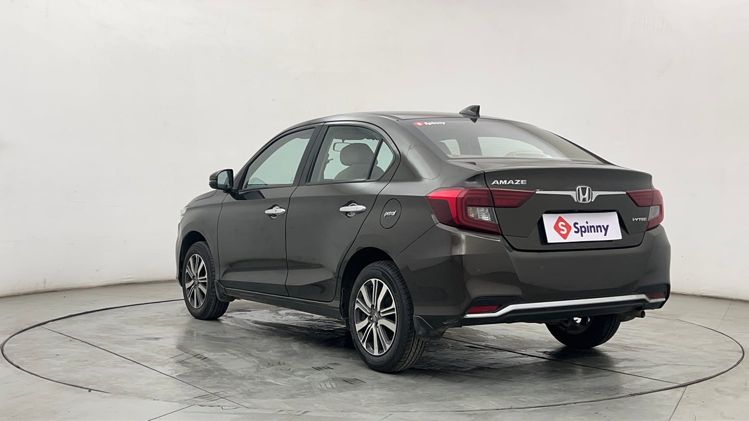 Used 2023 Honda Amaze VX 1.2 Petrol CVT Petrol Automatic exterior LEFT REAR CORNER VIEW